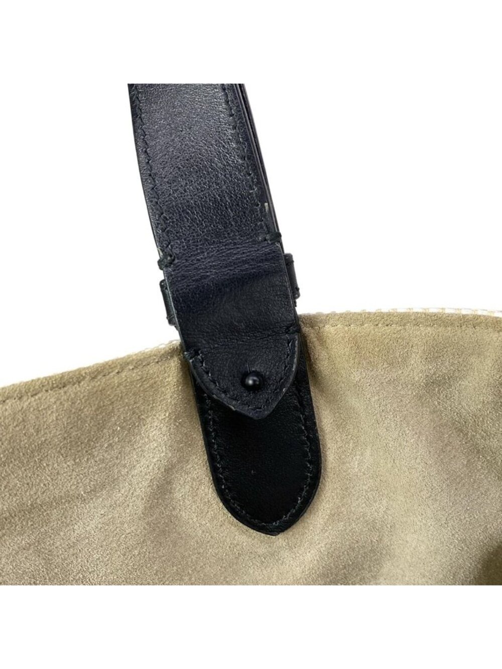 Dior Tote Toujour Ivory Black Leather - Picture 15 of 15